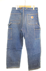 カーハート Carhartt ダブルニー ダックペインター パンツ ワークパンツ  デニム ブルー 103MB-672