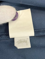 ステューシー STUSSY Full Zip Work Jacket フルジップ ワークジャケット ジャケット ネイビー Mサイズ 101MT-4479