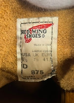 レッドウィング RED WING 6-inch Classic Moc 6インチ クラシックモック 875 メンズ靴 ブーツ ワーク ブラウン 8 1/2 101sh-2108