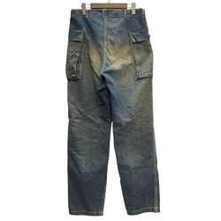 【曜日割引対象外】 ウエアハウス WAREHOUSE US Army Denim 13 Stars カーゴ デニム ブルー 32サイズ 201MB-908 VB