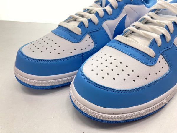 ナイキ NIKE 23年製 TERMINATOR LOW UNIVERSITY BLUE ターミネーター ロー ユニバーシティ ブルー UNC 白 青 FQ8748-412 メンズ靴 スニーカー ホワイト 28cm 104-shoes483