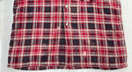 ヴィンテージ vintage 60s～ 60年代 Wash'n Wear プリントネル プリネル 赤 サイズ 16～16 1/2 長袖シャツ チェック マルチカラー 104MT-1305