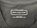 コーチ COACH クルーネック フロント ロゴ  エッセンシャル TEE C9693 Tシャツ ブラック L 601MT-44