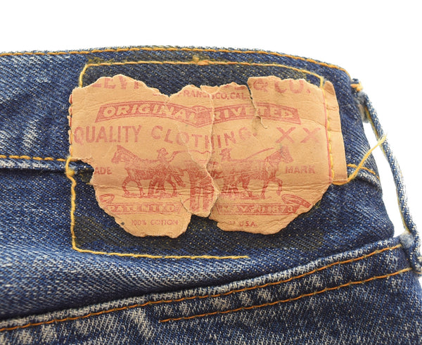 リーバイス Levi's 70s BIGE後期 501 ボタン裏2 並行ステッチ 70's ビッグE  デニム ブルー 103MB-660