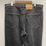 【曜日割引対象外】 リーバイス Levi's 80's 517 Stretch Black Denim Pants USA製 デニム ブラック W36 L32サイズ 201MB-887 VB