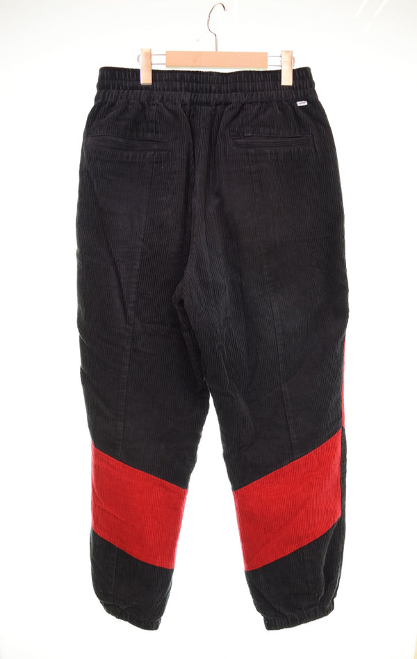 サプール SAPEUR コーデュロイ トラックパンツ 黒 ボトムスその他 ブラック LLサイズ 103MB-504