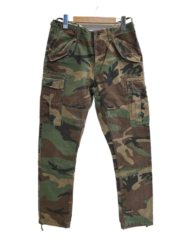 ラルフローレン RalphLauren POLO ポロ 迷彩 カモフラ ロングパンツ ミリタリーパンツ カーゴパンツ カーキ 31/32 101MB-715