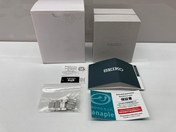 セイコー SEIKO 自動巻 腕時計 SBSA225 10気圧防水 スポーツ メカニカル ウォッチ 銀 4R36-14B0 メンズ腕時計シルバー 104T-39