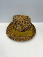 カシラ CA4LA ツイードハット マスタード AOK00777 帽子 レディース帽子 ハット ブラウン 101hat-184