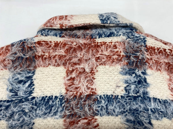 リーバイス Levi's 21FW MADE&CRAFTED BRUSH PLAID OVERCOAT JADA PLAID NATURAL チェスター ロング ボア フリース オーバーサイズ PC9-A0338-0000 コート チェック マルチカラー Sサイズ 104LT-253