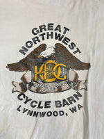 ヴィンテージ vintage ハーレーダビッドソン HARLEY DAVIDSON OWNERS GROUP オーナーズグループTシャツ 白 ポケット US古着 Tシャツ ホワイト Mサイズ 101MT-4826