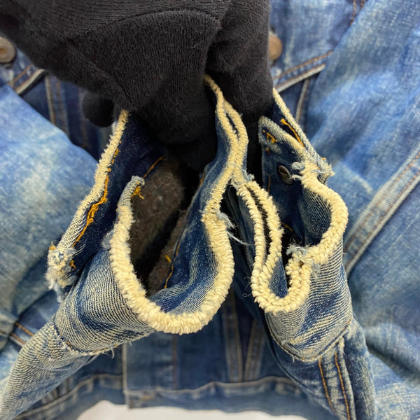【曜日割引対象外】 リーバイス Levi's 60's 70's 70505 BIG E USA製 ブランケットライナー ジャケット ブルー 201MT-4341 VB
