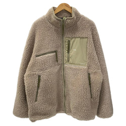 ノースフェイス THE NORTH FACE パープルレーベル PURPLE LABEL ウール ボア フリース フィルドジャケット NA2252N ベージュ XLサイズ 201MT-4740