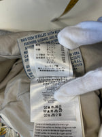 モンクレール MONCLER ニット切替 ダウンジャケット フード グレー サイズ0 ジャケット ベージュ 101MT-5437