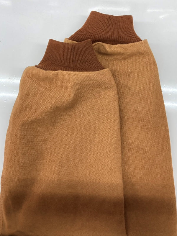 カーハート Carhartt ACTIVE JACKET アクティブジャケット ジップアップ フーディ ダック地 キャメル アウター 茶 J131-BRN ジャケット ロゴ ブラウン Mサイズ 104MT-1861