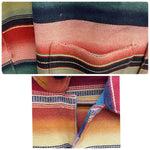 【曜日割引対象外】 ラルフローレン RALPH LAUREN 80's 90's ネイティブ柄 ラグジャケット 三角タグ USA製 ジャケット マルチカラー Sサイズ 201MT-4050 VB