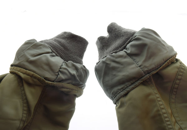 アルファ インダストリーズ ALPHA INDUSTRIES 90's N-3B ミリタリー Military MADE IN USA フライト ジャケット Flight Jacket IDEAL 90年代 ジャケット カーキ Sサイズ 103MT-3445