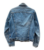 リーバイス Levi's 80s 80年代 71506 USA製 デニムジャケット トラッカージャケット Gジャン アウター サイズ 40L ジャケット 無地 ブルー 104MT-2179