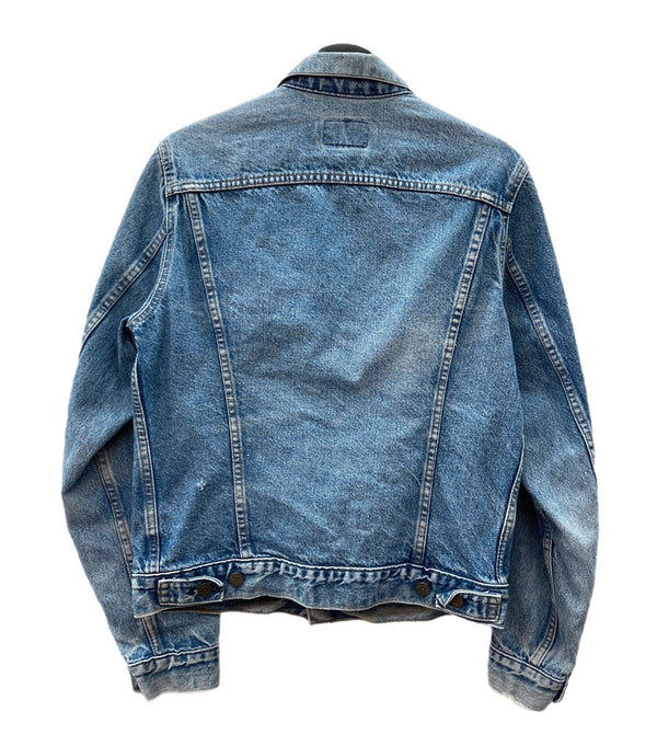 リーバイス Levi's 80s 80年代 71506 USA製 デニムジャケット トラッカージャケット Gジャン アウター サイズ 40L ジャケット 無地 ブルー 104MT-2179
