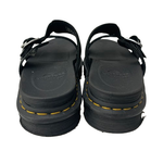 ドクターマーチン Dr.Martens MYLESスライドサンダル レディース靴 サンダル その他 ブラック EU38サイズ 201-shoes1397