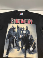 バンド band 90's 90s Hanes Body Count ボディカウント ICE-Tハードコア パンク ラップ HIPHOP  Tシャツ ブラック Lサイズ 101MT-3417