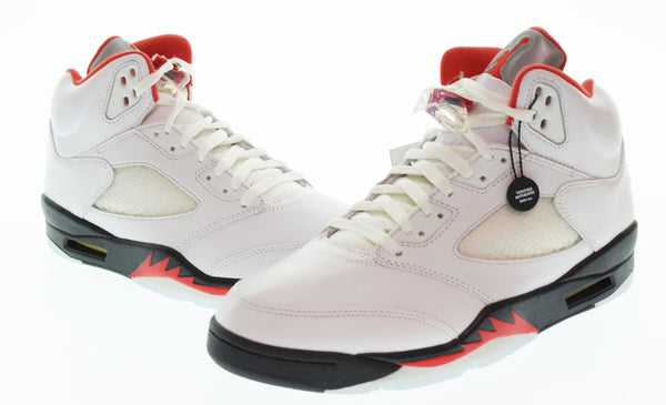 ナイキ NIKE Air Jordan 5 Retro Fire Red エアジョーダン5 レトロ ファイヤーレッド スニーカー  DA1911-102 メンズ靴 スニーカー ホワイト 27.5cm 103S-914