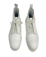 オニツカタイガー ONITSUKA TIGER THE ONITSUKA NICK WOOSTER ニック ウースター BROGUE CHUKKA ウィングチップブーツ 白 1181A574-100 メンズ靴 スニーカー ホワイト 27cm 101sh-1940