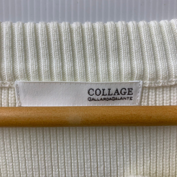 コラージュガギャルダガランテ COLLAGE GALLARDAGALANTE ウェットライクカーディガン CLZ1051205A0004 カーディガン ホワイト フリーサイズ 201LT-443