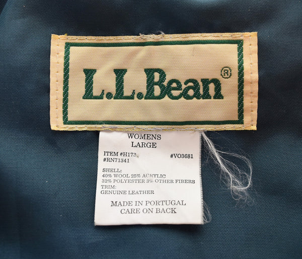 エルエルビーン L.L.Bean 80s 90s ノルディック柄 ハーフジップウールジャケット 80's 90's ポルトガル製 ジャケット マルチカラー Lサイズ 103MT-3106
