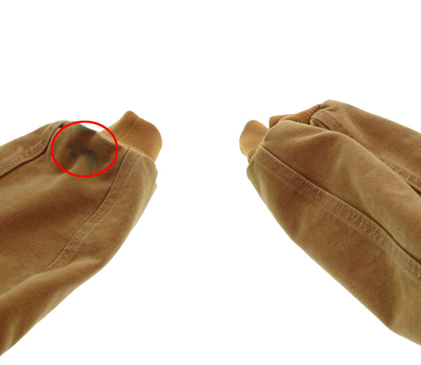 カーハート Carhartt 00s アクティブジャケット Made in MEXICO 00's メキシコ製 J130-211 ジャケット ベージュ Lサイズ 103MT-3477