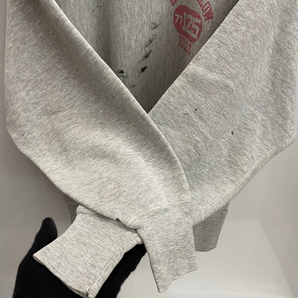 【曜日割引対象外】 チャンピオン Champion 70's REVERSE WEAVE リバースウィーブ 単色タグ USA製 染み込み カレッジ スウェット グレー XLサイズ 201MT-4514 VB