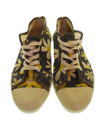ヴァンズ 90s Made in USA Flower Power 90's USA製 フラワーパワー 花柄 メンズ靴 スニーカー ブラック 8 1/2 103S-1125