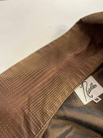 ニードルズ Needles オープンカラー チェックシャツ 開襟 茶 長袖シャツ ブラウン Mサイズ 101MT-5205