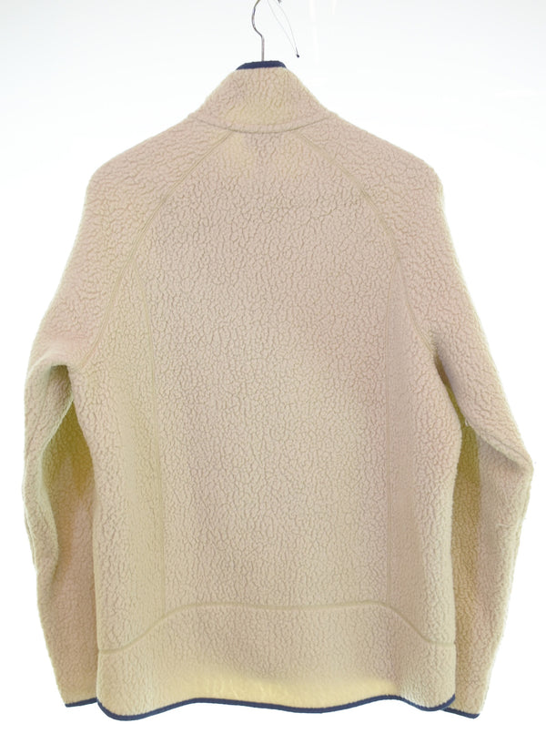 パタゴニア PATAGONIA RETRO PILE JACKET レトロパイルジャケット ジップアップフリースジャケット 22801FA19 ジャケット ベージュ Lサイズ 103MT-3118