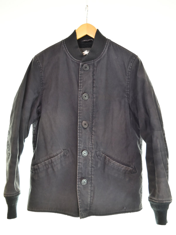 ステューシー  STUSSY N-1 デッキジャケット裏ボア ジャケット ブラック Mサイズ 103MT-3208