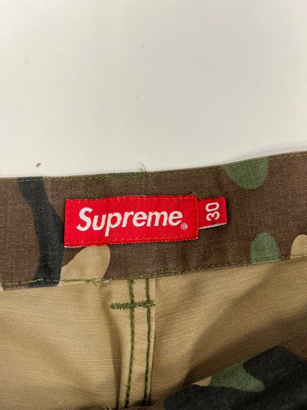 シュプリーム SUPREME カモ柄 フライトパンツ カモフラ 迷彩 カーゴパンツ カーキ サイズ30 101MB-750