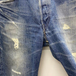 【曜日割引対象外】 リーバイス Levi's Vintage Clothing 55501 赤耳 55年モデル ペンキ デニム ブルー W36サイズ 201MB-1036 VB