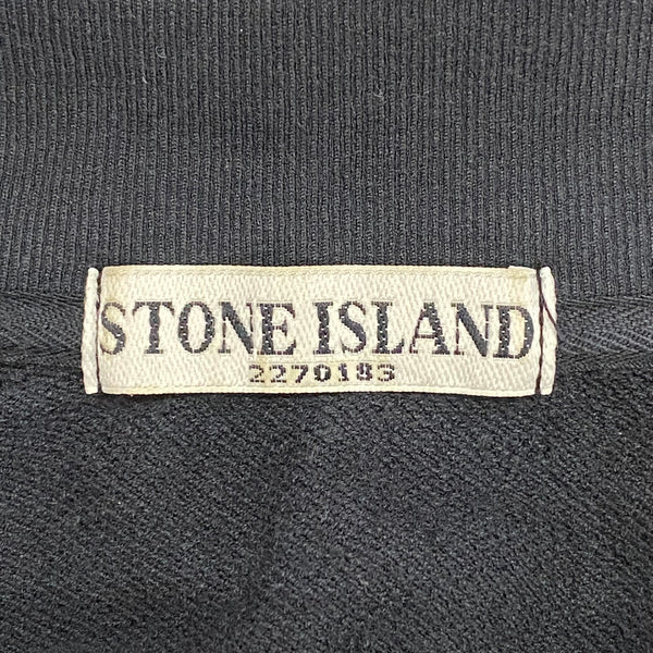 ストーンアイランド STONE ISLAND 長袖カットソー ブラック Lサイズ 201MT-4185