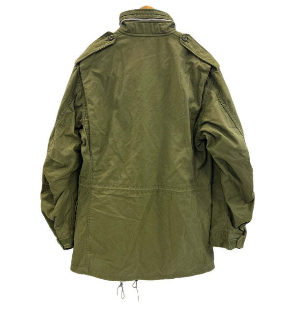ミリタリー military 70's 70年代 US ARMY 米軍実物  M-65 フィールドジャケット 2nd セカンド アルミジップ VINTAGE ヴィンテージ MEDIUM-LONG ジャケット カーキ 101MT-5040