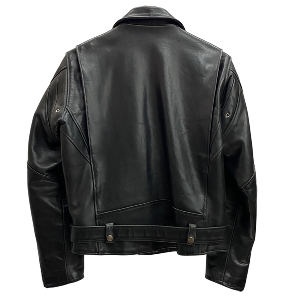 【曜日割引対象外】 ハーレーダビッドソン HARLEY-DAVIDSON レザー ダブルライダースジャケット ジャケット ブラック Mサイズ 201MT-4531 VB