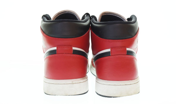 ナイキ NIKE AIR JORDAN 1 MID CHICAGO BLACK TOE エアジョーダン1 ミッド シカゴ ブラック トゥ 554724-069 メンズ靴 スニーカー レッド 28.5cm 103S-1109