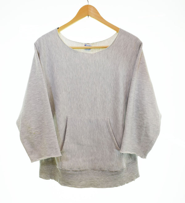 チャンピオン Champion 80's リバースウィーブ REVERSE WEAVE トリコ タグ 前期 目無し 目なし カットオフ フェード 80年代 80s ヴィンテージ VINTAGE スウェット グレー Sサイズ 103MT-2602