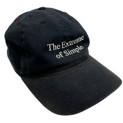 【中古】エンノイ ennoy COTTON CAP USA製 帽子 メンズ帽子 キャップ ブラック 201goods-818