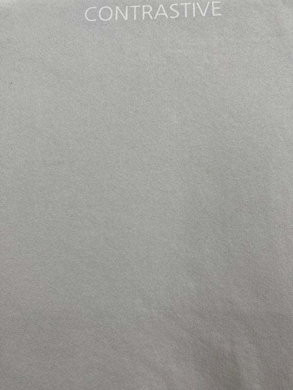 シュタイン stein 22AW OVERSIZED REBUILD SWEAT LS オーバーサイズ リビルド スウェット トレーナー 加工 クリーム 薄茶 st.441 スウェット プリント ベージュ Sサイズ 104MT-1640