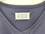 メゾン マルタン マルジェラ Maison Martin Margiela Vネック 無地 TEE S50GC0390 52 Tシャツ ネイビー 601MT-58