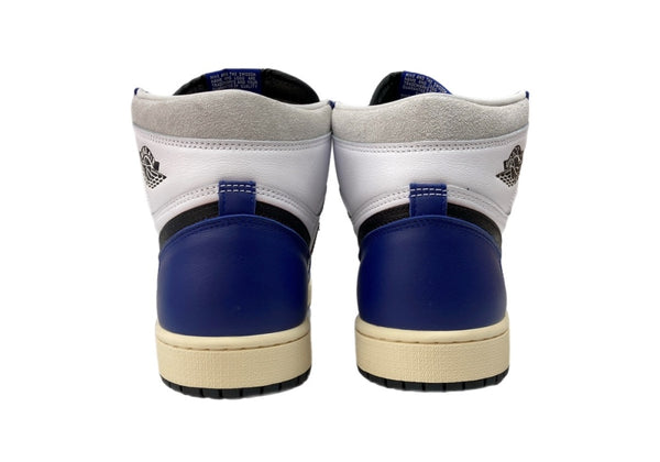 ナイキ NIKE 24年製 AIR JORDAN 1 HI OG RARE AIR エア ジョーダン ハイ レア エア AJ1 バスケ シューズ 白 青 DZ5485-100 メンズ靴 スニーカー ブルー 29cm 104S-869