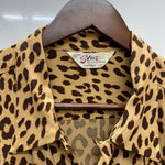 【曜日割引対象外】 スターオブハリウッド STAR OF HOLLYWOOD 長袖 レーヨン オープンカラーシャツ SH29489 長袖シャツ ブラウン XXLサイズ 201MT-4476 VB