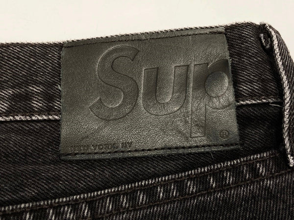 シュプリーム SUPREME Stone Washed Black Slim Jean 18FW スリム デニムパンツ ジーンズ 黒 デニム 無地 ブラック サイズ 36 101MB-407