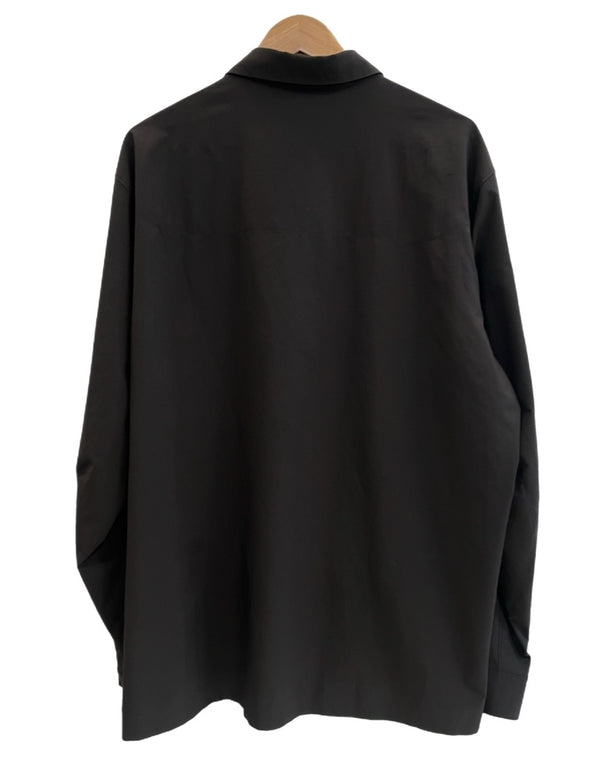 アークテリクス ARC'TERYX SKYLINE LS SHIRT  スカイライン ロングスリーブシャツ 黒 無地 XL 長袖シャツ ブラック LLサイズ 101MT-4774