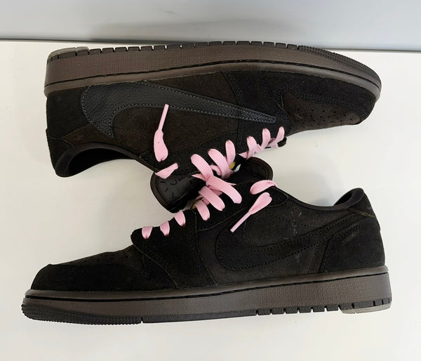 ジョーダン JORDAN Travis Scott Nike Air Jordan 1 Low OG SP Velvet Brown and Dark Mocha トラヴィススコット ナイキ エアジョーダン1 ロー OG SP ベルベットブラウン アンド ダークモカ DM7866-202 メンズ靴 スニーカー ブラウン 27.5cm 101sh-2178